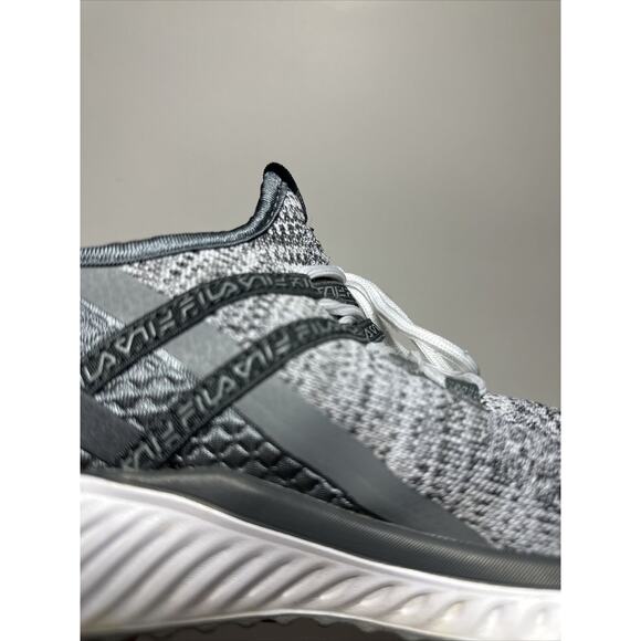 FILA Womens Gray Knit Lightweight Running Walking Gym Athletic Shoes SZ 10 - Picture 7 of 8